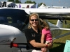 Karin Goulian at AirVenture
