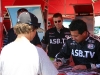 Mike Goulian at Lycoming Tent