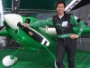 Michael in his G-Race suit.