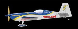 Rendering of the side view of Goulian's 2012 aircraft.